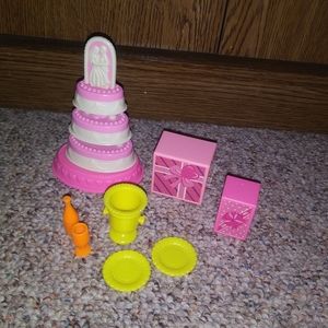 Vintage 1993 Barbie Doll Wedding Accessories